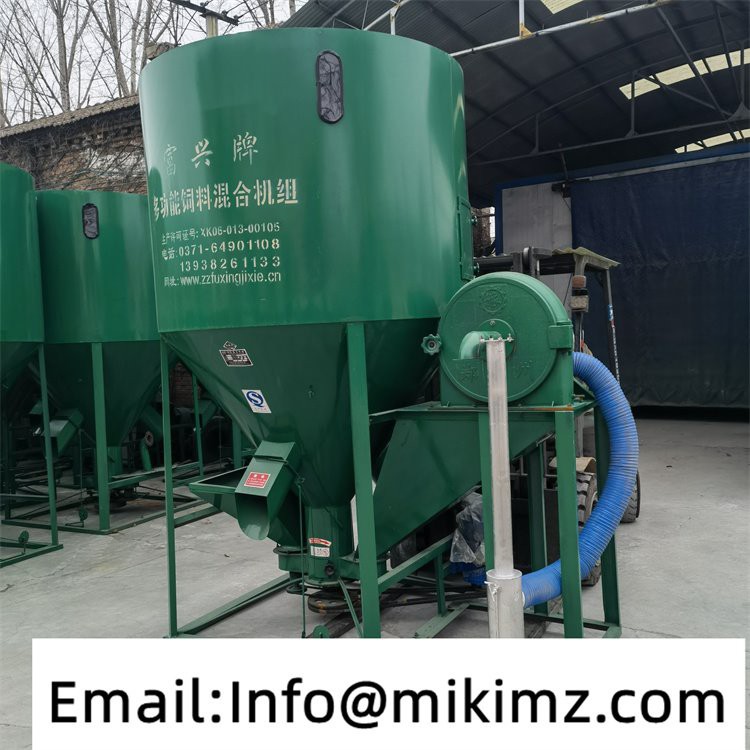 Low Price Poultry feed crusher and mixer machine