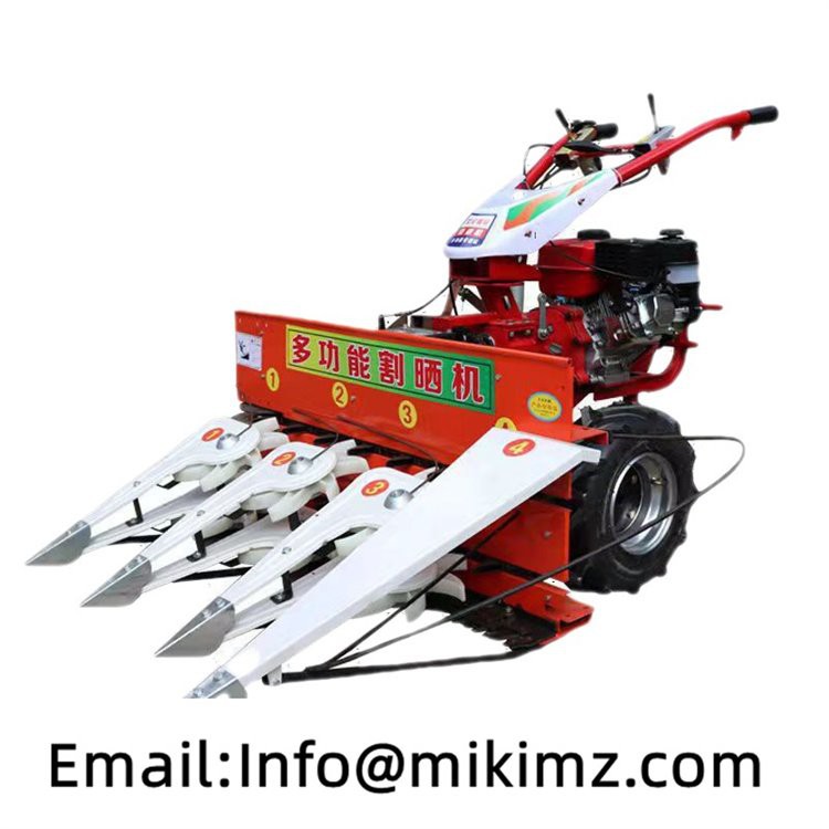 Mini Rice Corn Soybean Sesame Reed Harvester