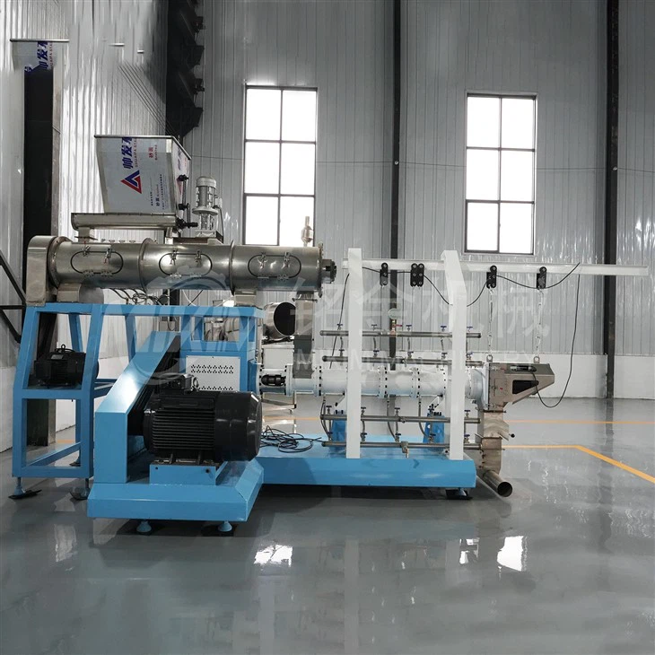 Wet twice Screw fish feed Extruder machine