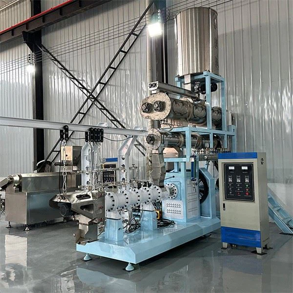 Wet twice Screw fish feed Extruder machine